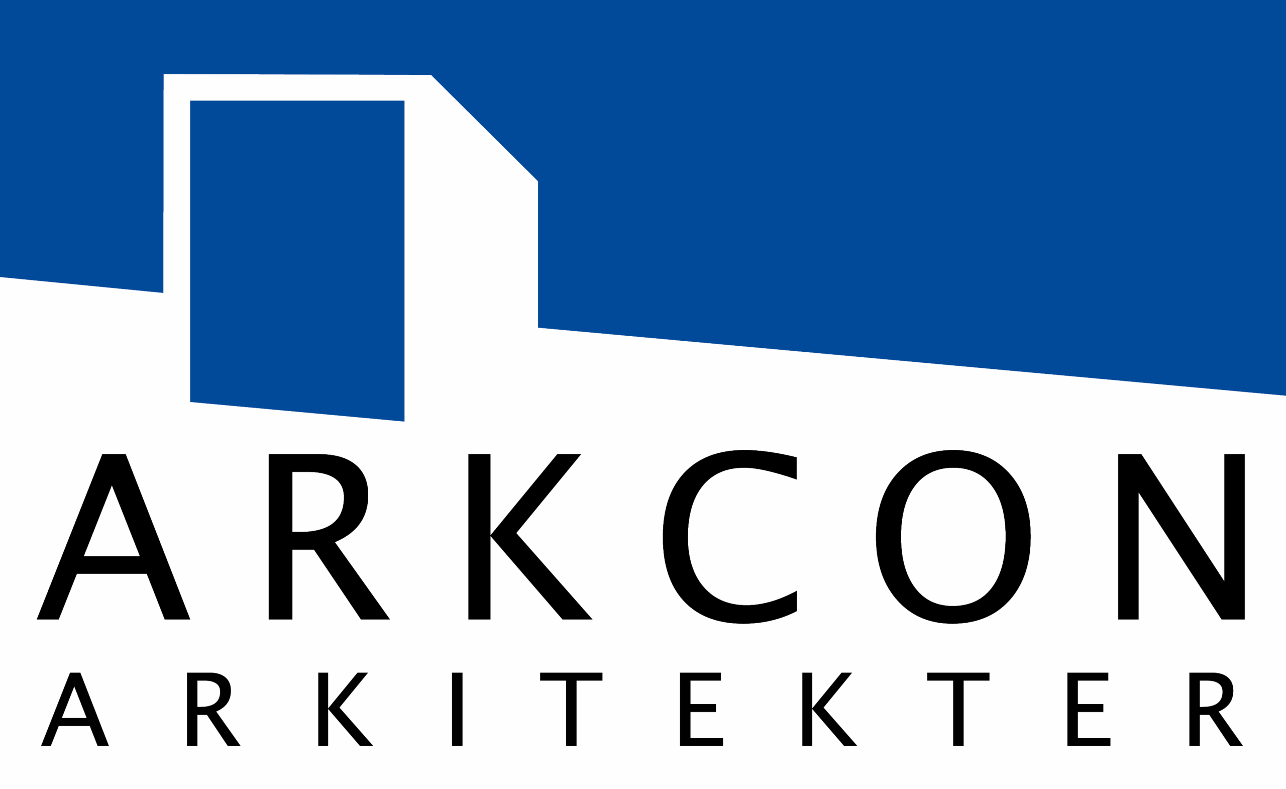 Arkcon Reflexblått logga Arkitekter